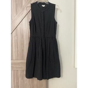 J by J.Crew Island, black sleeveless dress, size 4